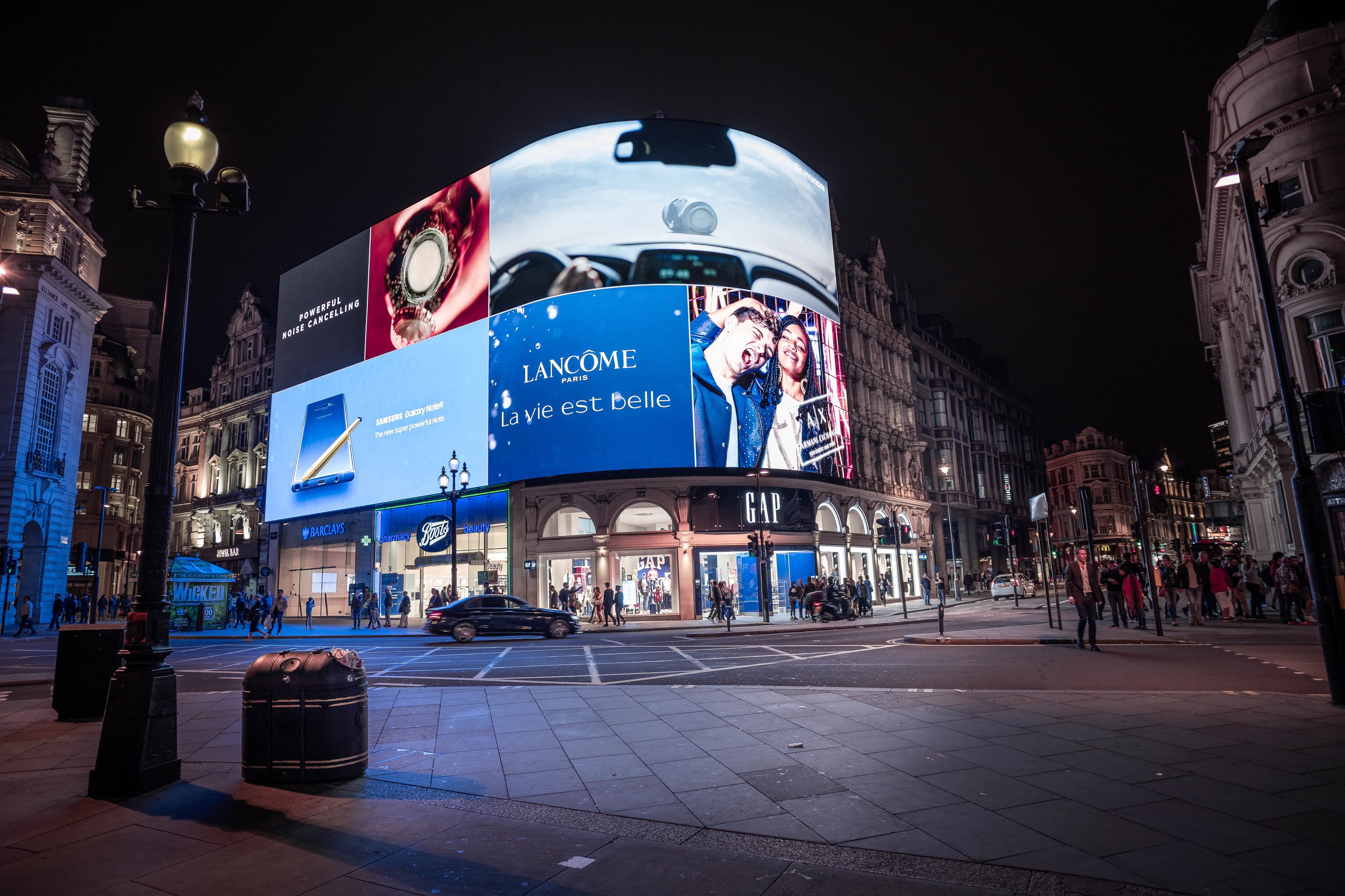 Commercial Large Format Displays and LED Video Walls