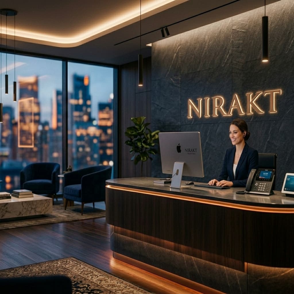 Nirakt contact reception area